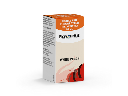 FlavourArt - White Peach - Konzentrat Aroma 10ml (10ml Flasche)