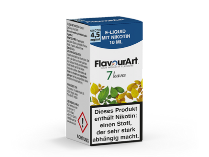 FlavourArt - 7 Leaves - 10ml Fertigliquid (Nikotin)