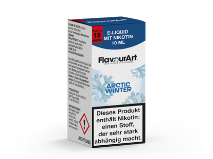 FlavourArt - Arctic Winter - 10ml Fertigliquid (Nikotin)