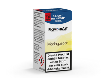 FlavourArt - Madagascar - 10ml Fertigliquid (Nikotin)