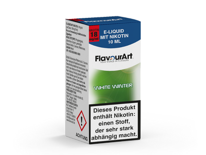 FlavourArt - White Winter - 10ml Fertigliquid (Nikotin)