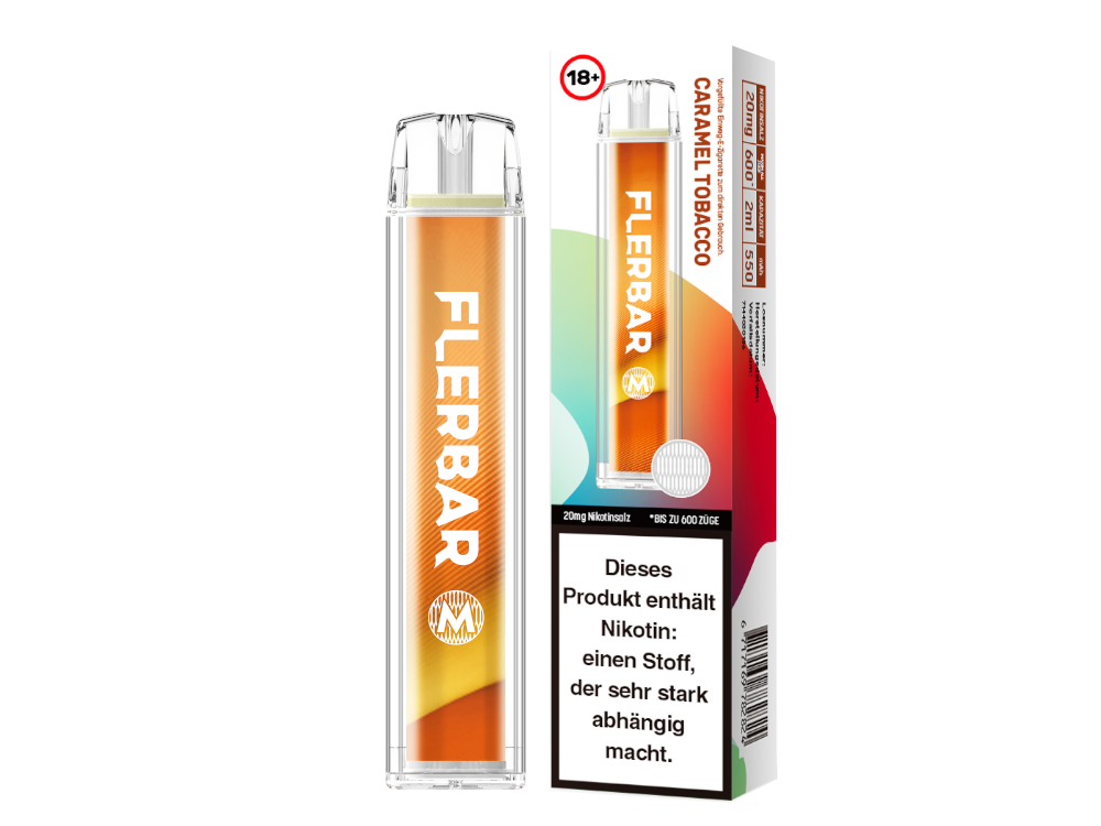 Flerbar - M - Einweg E-Zigarette (Nikotin) - Apple Ice 1er Packung 20 mg/ml- Vapes4you