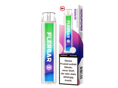 Flerbar - M - Einweg E-Zigarette (Nikotin) - Apple Ice 1er Packung 20 mg/ml- Vapes4you
