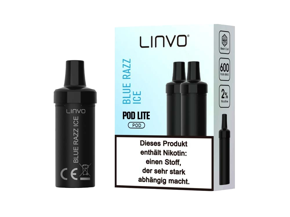 Linvo - Pod Lite - 2ml Prefilled Cartridge (2 Stück pro Packung)