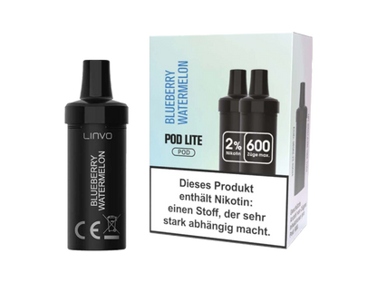 Linvo - Pod Lite - 2ml Prefilled Cartridge (2 Stück pro Packung)