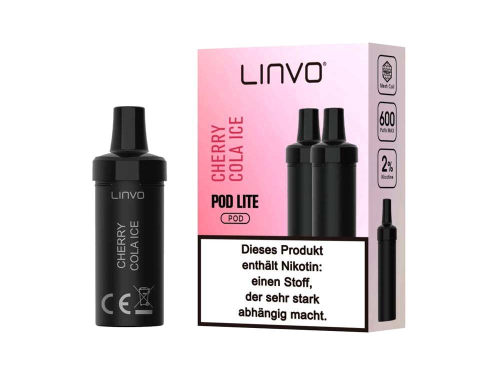 Linvo - Pod Lite - 2ml Prefilled Cartridge (2 Stück pro Packung)