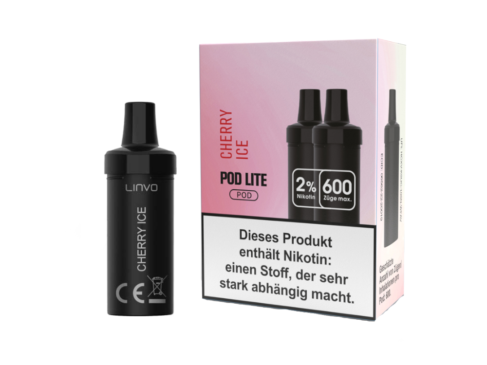 Linvo - Pod Lite - 2ml Prefilled Cartridge (2 Stück pro Packung)