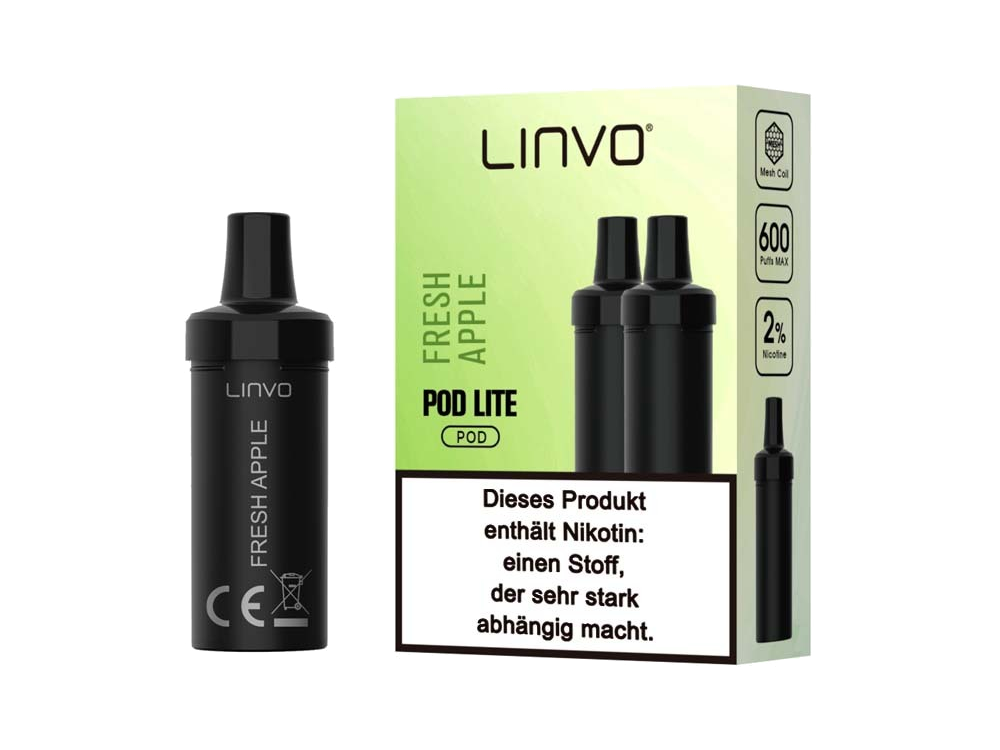 Linvo - Pod Lite - 2ml Prefilled Cartridge (2 Stück pro Packung)