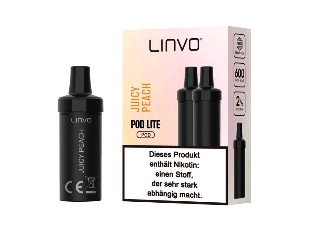 Linvo - Pod Lite - 2ml Prefilled Cartridge (2 Stück pro Packung)