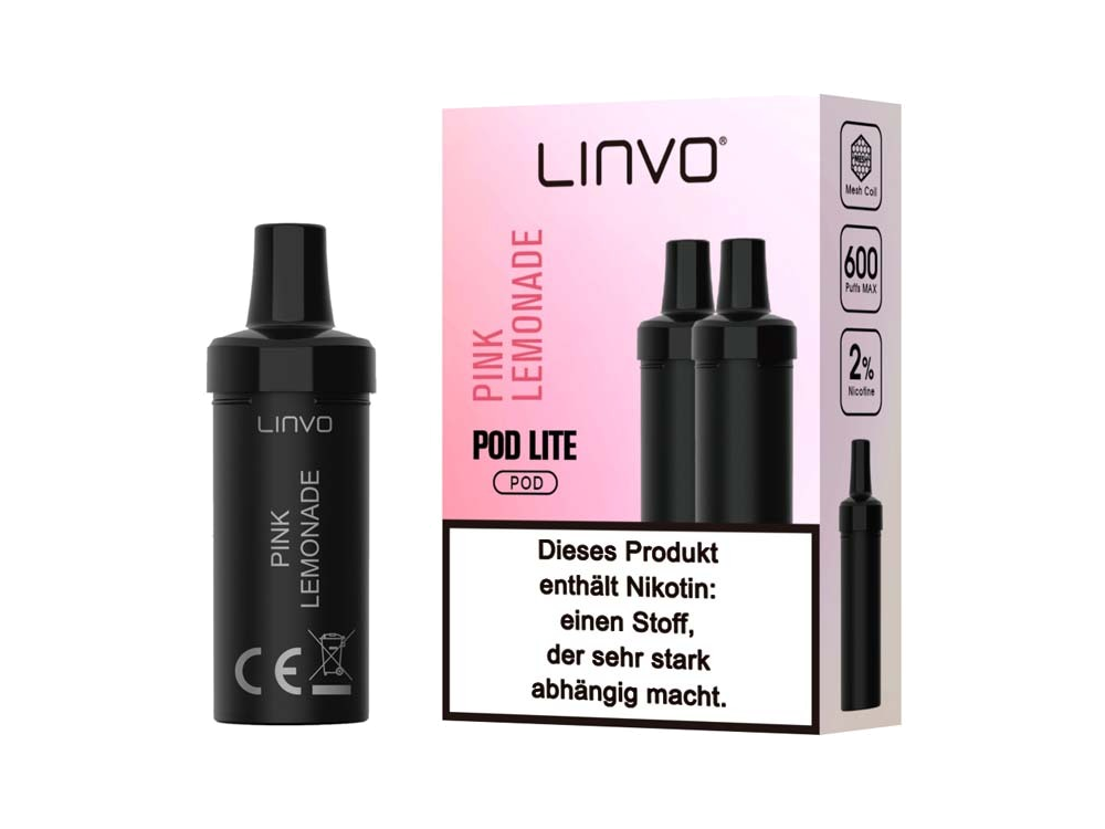 Linvo - Pod Lite - 2ml Prefilled Cartridge (2 Stück pro Packung)