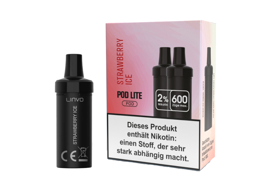 Linvo - Pod Lite - 2ml Prefilled Cartridge (2 Stück pro Packung)