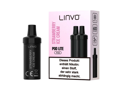 Linvo - Pod Lite - 2ml Prefilled Cartridge (2 Stück pro Packung)