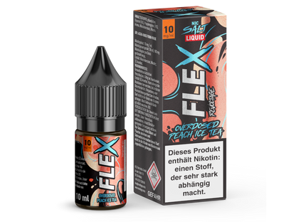 Revoltage - FLEX - Peach Ice Tea - 10ml Fertigliquid (Nikotinfrei/Nikotinsalz)