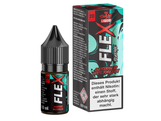 Revoltage - FLEX - Watermelon - 10ml Fertigliquid (Nikotinfrei/Nikotinsalz)