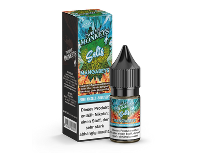 Twelve Monkeys - Iced - Mangabeys - 10ml Fertigliquid (Nikotinsalz)