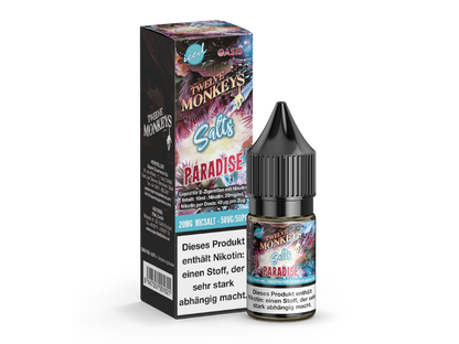 Twelve Monkeys - Iced - Paradise - 10ml Fertigliquid (Nikotinsalz)