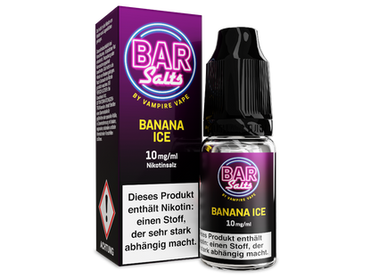 Vampire Vape - Bar Salts Banana Ice - 10ml Fertigliquid (Nikotinsalz)