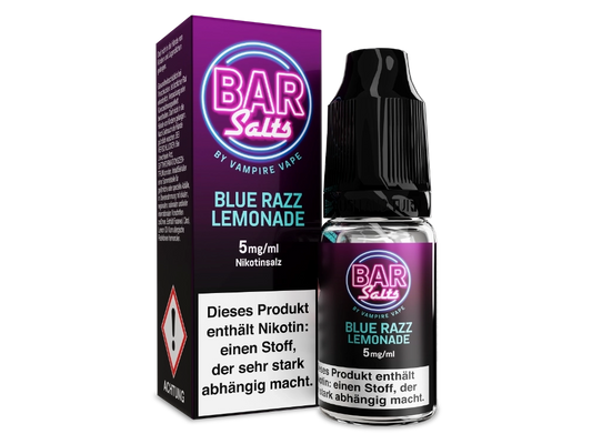 Vampire Vape - Bar Salts Blue Razz Lemonade - 10ml Fertigliquid (Nikotinsalz)