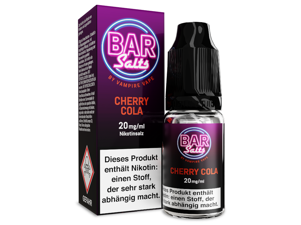 Vampire Vape - Bar Salts Cherry Cola - 10ml Fertigliquid (Nikotinsalz)