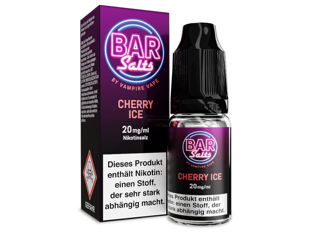 Vampire Vape - Bar Salts Cherry Ice - 10ml Fertigliquid (Nikotinsalz)