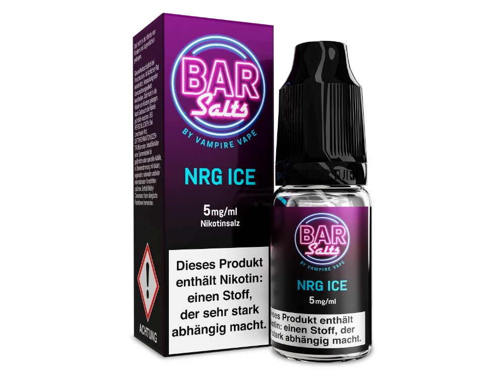 Vampire Vape - Bar Salts NRG Ice - 10ml Fertigliquid (Nikotinsalz)