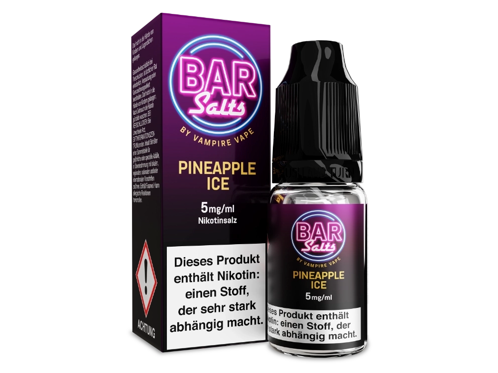 Vampire Vape - Bar Salts Pineapple Ice - 10ml Fertigliquid (Nikotinsalz)