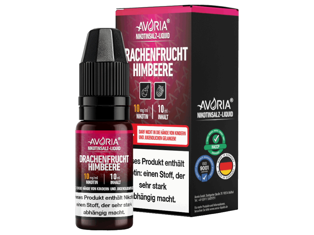 Avoria - Apfel - 10ml Fertigliquid (Nikotinsalz)