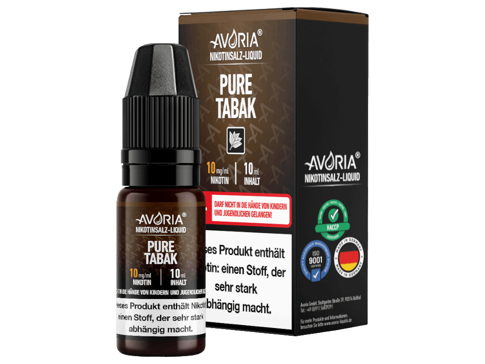 Avoria - Apfel - 10ml Fertigliquid (Nikotinsalz)