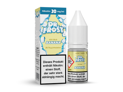 Dr. Frost Ice Cold - Banana - 10ml Fertigliquid (Nikotinsalz)