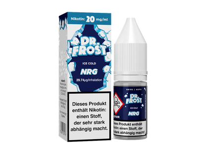 Dr. Frost Ice Cold - NRG - 10ml Fertigliquid (Nikotinsalz)