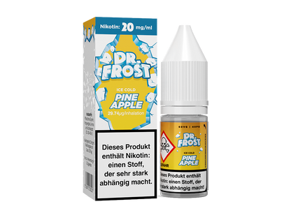 Dr. Frost Ice Cold - Pineapple - 10ml Fertigliquid (Nikotinsalz)