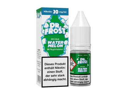 Dr. Frost Ice Cold - Watermelon - 10ml Fertigliquid (Nikotinsalz)