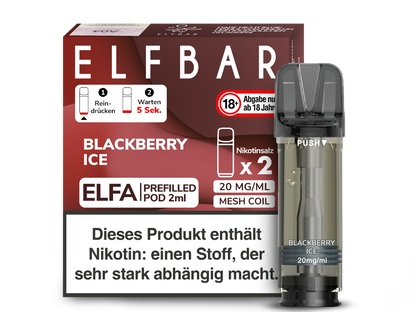 Elf Bar - Elfa - 2ml Prefilled Pods (2 Stück pro Packung)