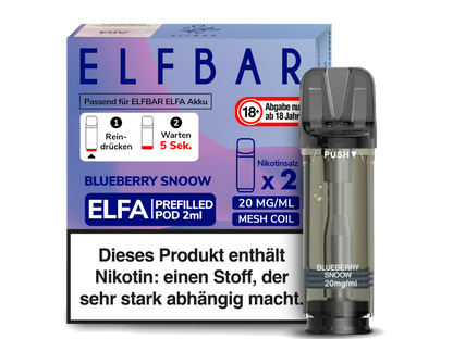 Elf Bar - Elfa - 2ml Prefilled Pods (2 Stück pro Packung)