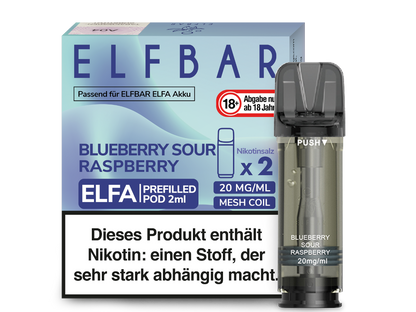 Elf Bar - Elfa - 2ml Prefilled Pods (2 Stück pro Packung)