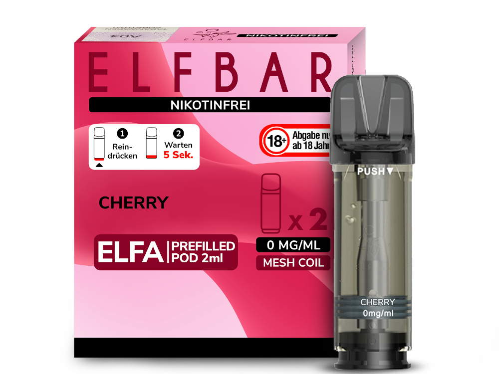 Elf Bar - Elfa - 2ml Prefilled Pods (2 Stück pro Packung)