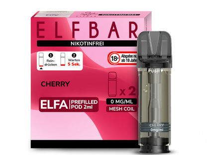 Elf Bar - Elfa - 2ml Prefilled Pods (2 Stück pro Packung)