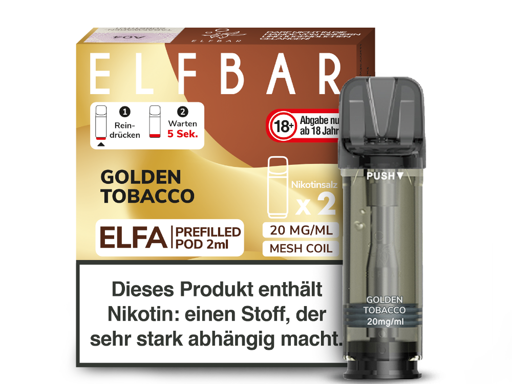 Elf Bar - Elfa - 2ml Prefilled Pods (2 pieces)