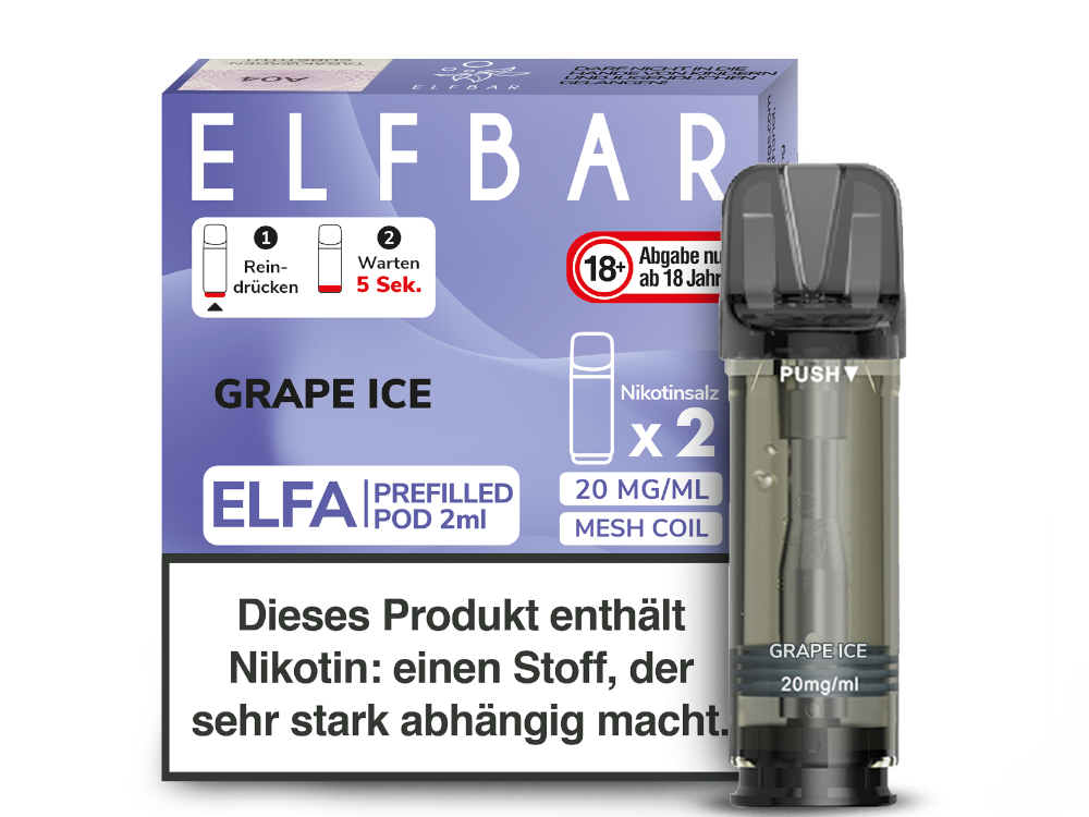 Elf Bar - Elfa - 2ml Prefilled Pods (2 pieces)