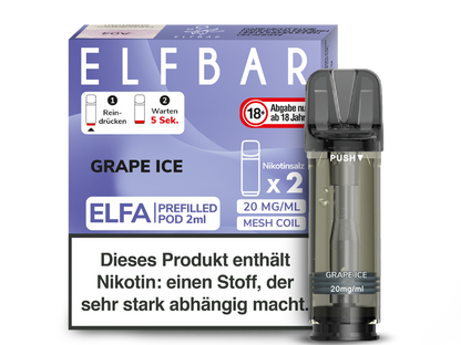 Elf Bar - Elfa - 2ml Prefilled Pods (2 pieces)