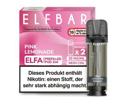 Elf Bar - Elfa - 2ml Prefilled Pods (2 Stück pro Packung)