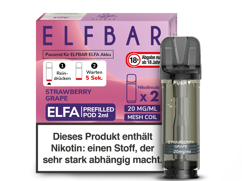 Elf Bar - Elfa - 2ml Prefilled Pods (2 pieces)