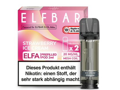 Elf Bar - Elfa - 2ml Prefilled Pods (2 Stück pro Packung)