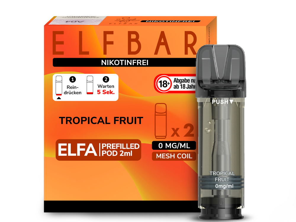 Elf Bar - Elfa - 2ml Prefilled Pods (2 Stück pro Packung)