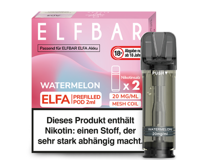 Elf Bar - Elfa - 2ml Prefilled Pods (2 Stück pro Packung)