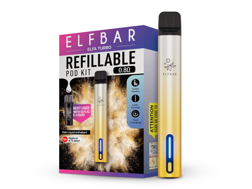 Elfbar - Elfa Turbo - E-Zigaretten Set