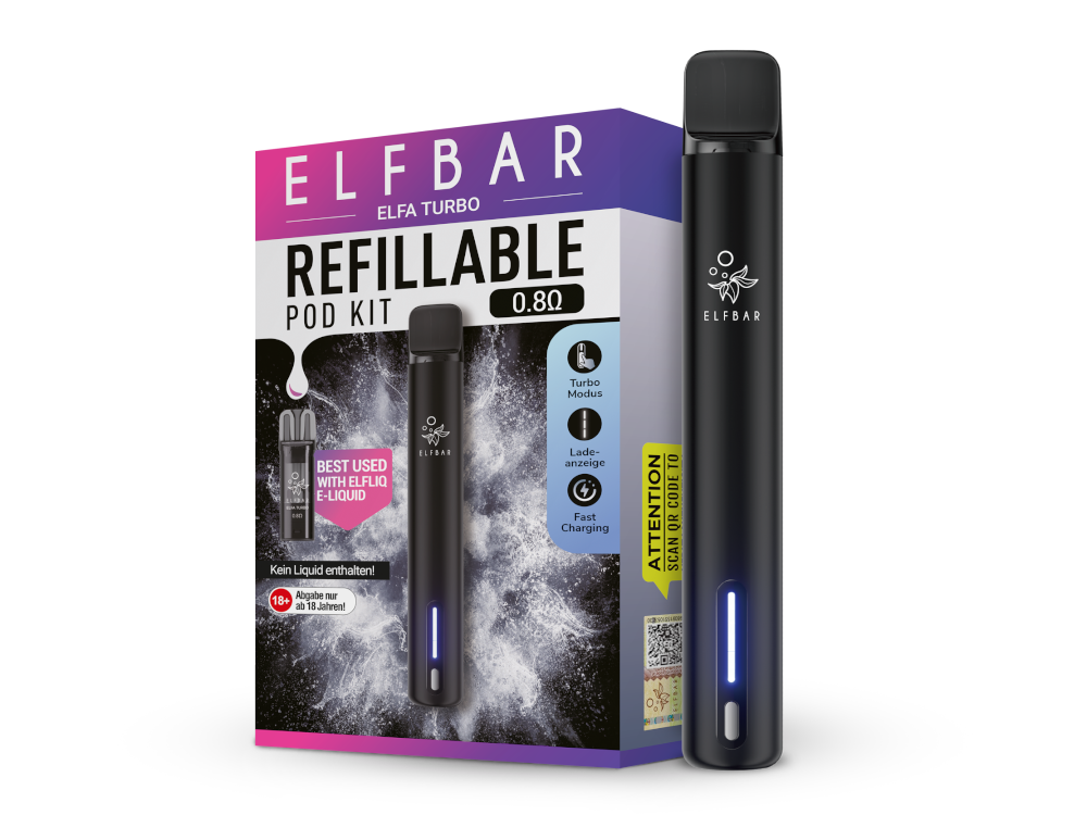 Elfbar - Elfa Turbo - E-Zigaretten Set