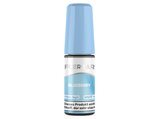 Flerbar Liquid - Blueberry - 10ml Fertigliquid (Nikotinsalz)