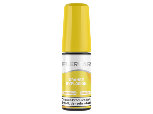 Flerbar Liquid - Orange Explosion - 10ml Fertigliquid (Nikotinsalz)