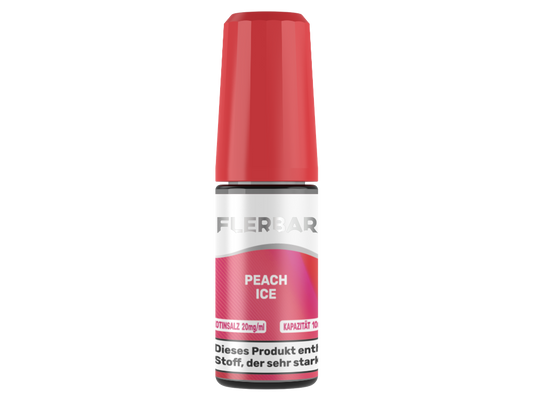 Flerbar Liquid - Peach Ice - 10ml Fertigliquid (Nikotinsalz)